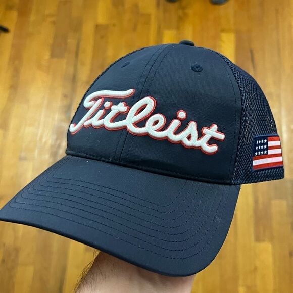 Titeist Stars & Stripes Performance Standard Curve Snap Back Hat - Picture 4 of 4